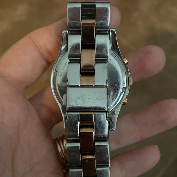 Marc Jacobs watch rose gold and silver - Picture 5 of 11
